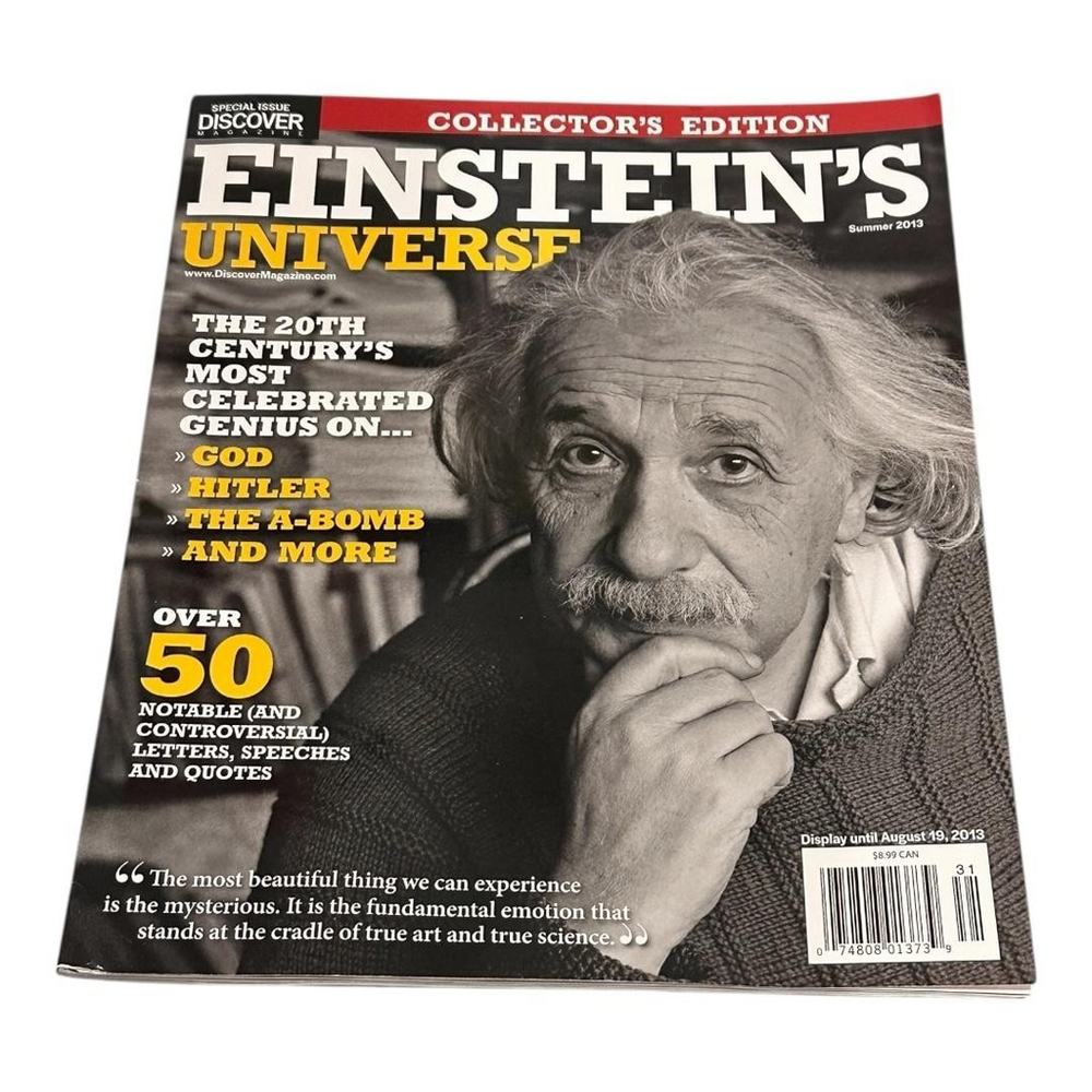 Discover Einstein's Universe Collectors Edition 2013 Science Magazine Softcover